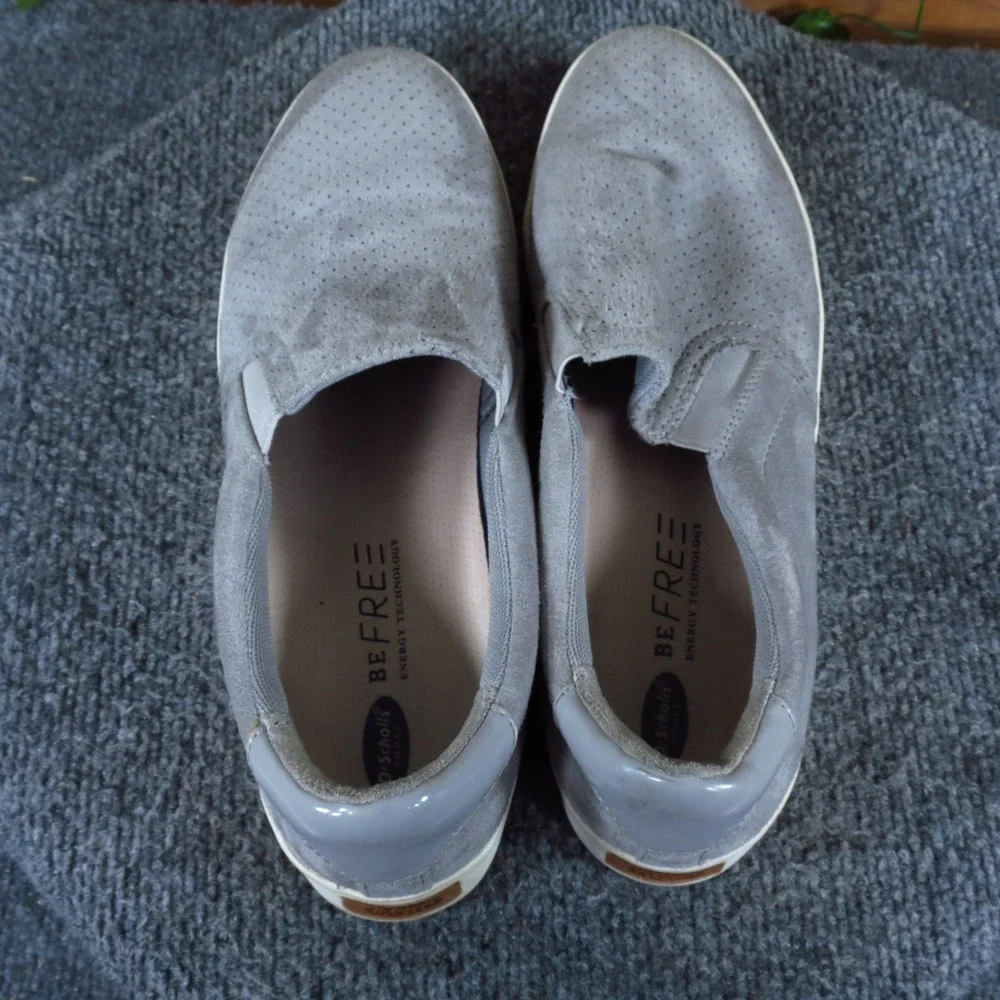 Dr. Scholl's‎ Madison Women Slip On Sneaker Size 9M Casual Walking Shoe Grey